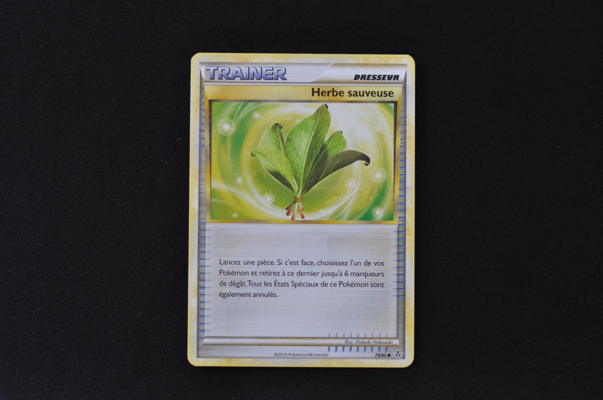 HERBE SAUVEUSE-79/95-HGSS-DÉCHAÎNEMENT-POKEMON FR 2010