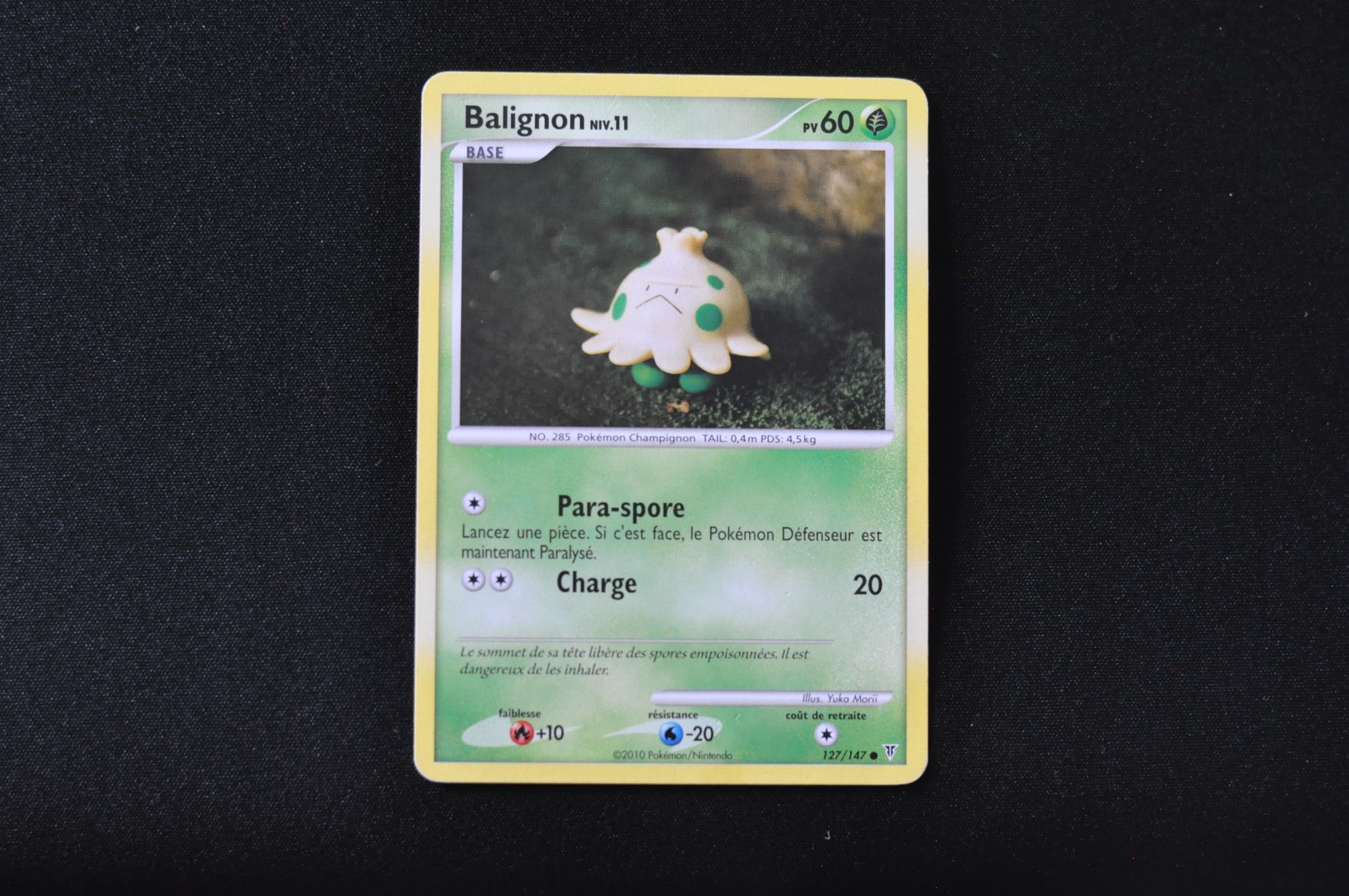 BALIGNON-127/147-PLATINE-VAINQUEURS SUPRÊMES-POKEMON FR 2010
