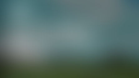 Text on a teal sky and green field background reads: Creative Ghost, The Best Marketing Advice for Small Business Owners in Iowa.