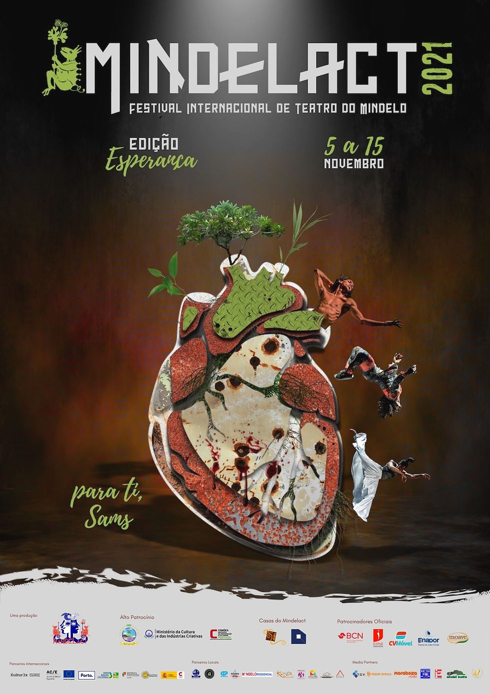 Cartaz Mindelact 2021