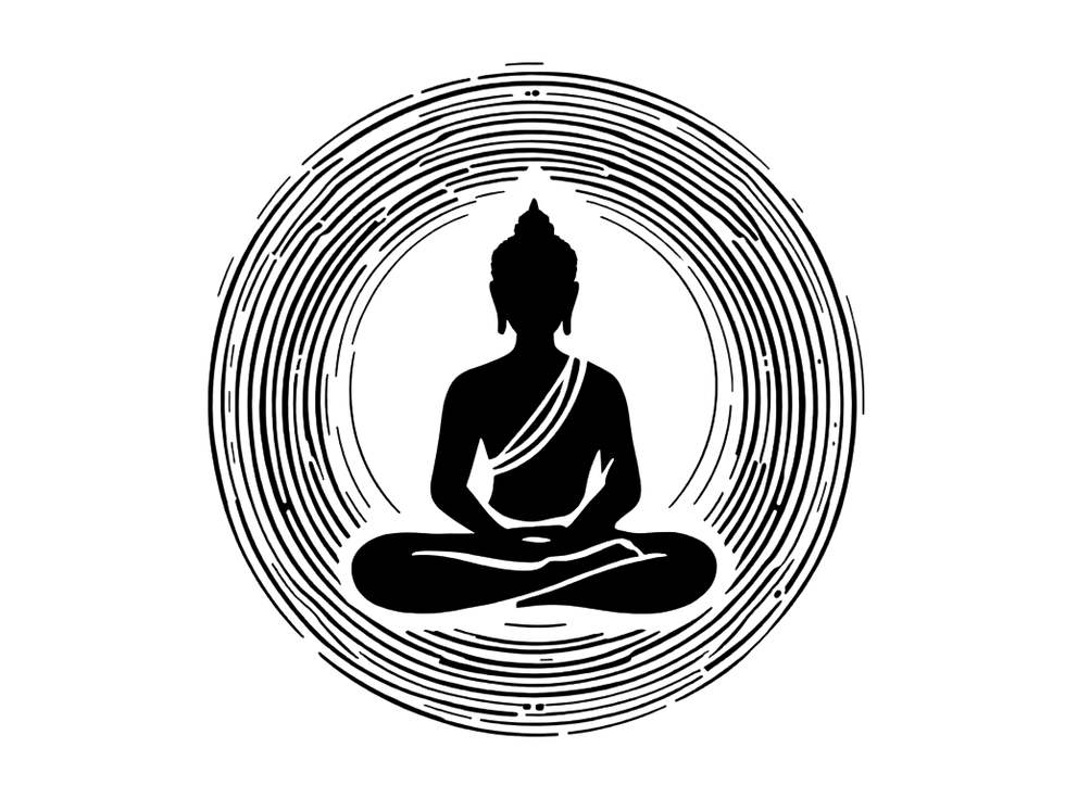 Transparent icon Meditación Budista (Samatha _ Vipassana).png