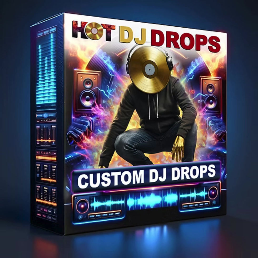 Buy Custom DJ Drops – Professional DJ Drops with your DJ name, available in multiple voice styles,