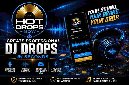 Hot Drops Now Hero Image