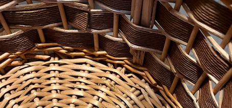 A woven basket