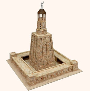 Leuchtturm Bausatz Alexandria