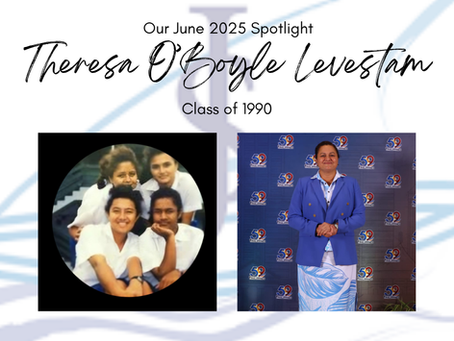 June Alumnae Spotlight - Theresa O'Boyle Levestam - Class of 1990