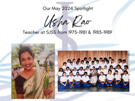 May Spotlight - Mrs Usha Rao (Teacher)