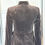 Thumbnail: Giorgio Armani Brown Velvet Nehru Blazer - Back
