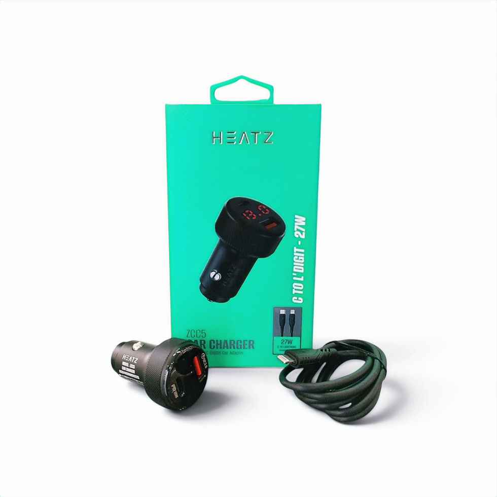 Heatz Dual Power Drive Car Charger ZCC1