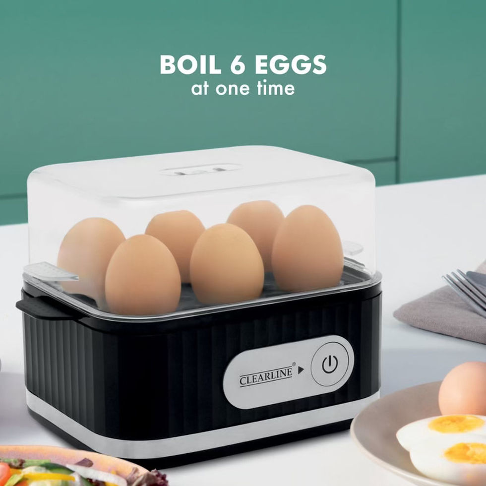 Thumbnail: Clearline Egg Boiler with free Egg Poaching Tray EB-01