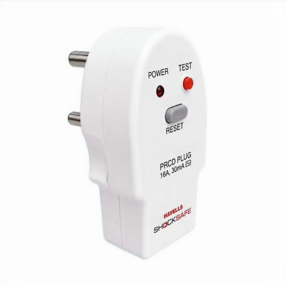 Havells Life Savior 16A 30mA PRCD Plug Top