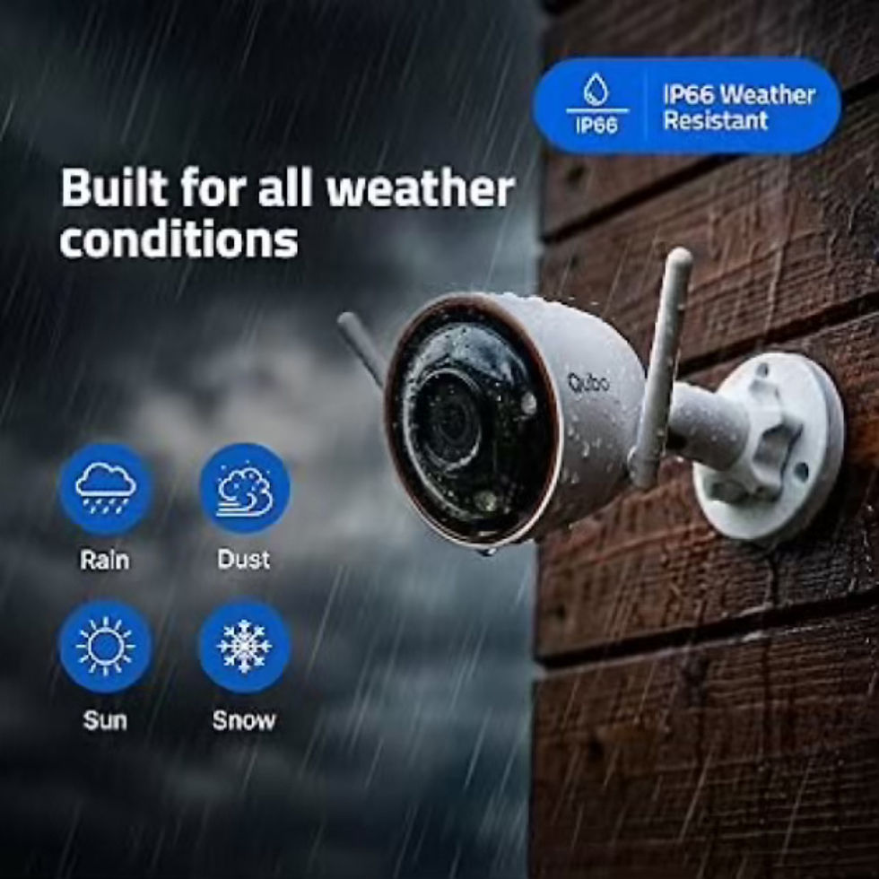Thumbnail: Qubo Smart Bullet Camera Prime 5MP