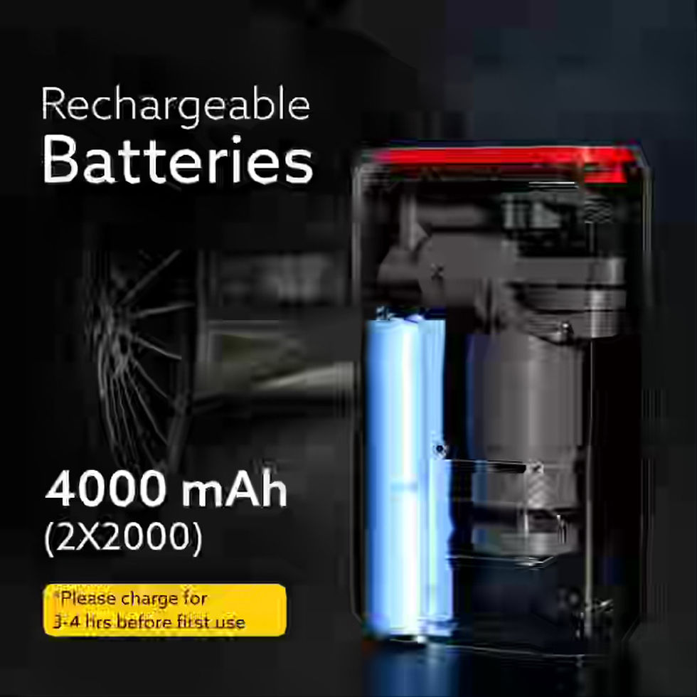 Thumbnail: AGARO Galaxy Portable Tyre Inflator