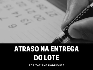 Atraso na entrega do lote