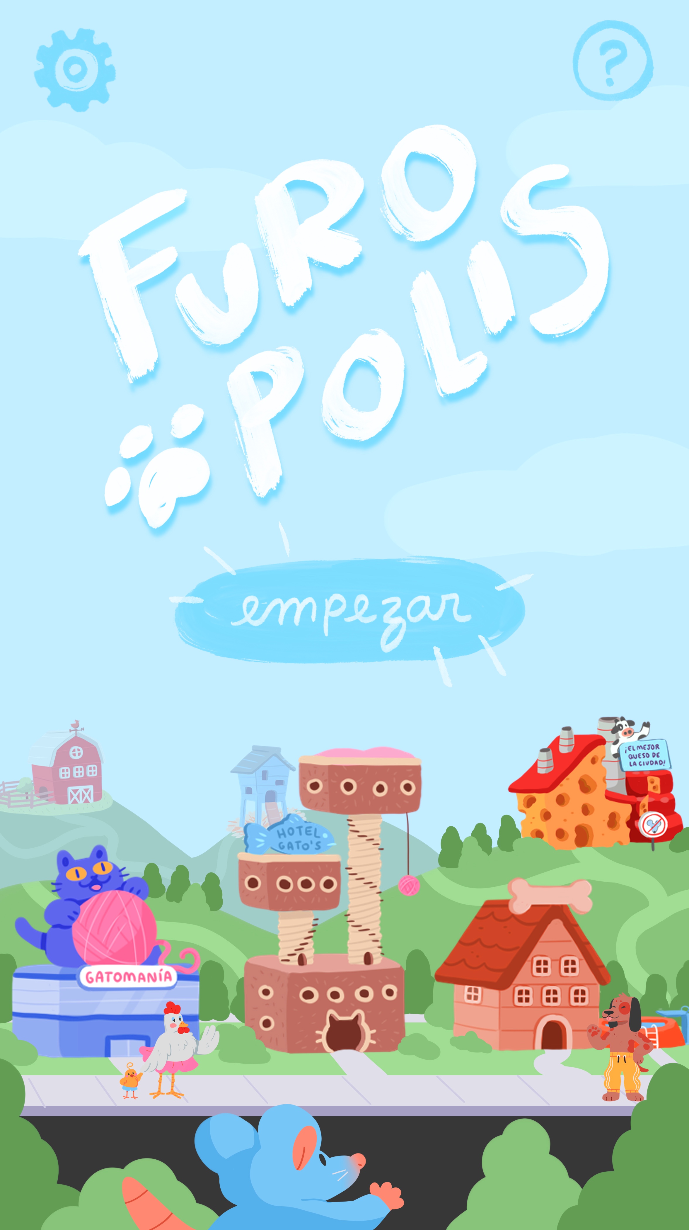 Start screen