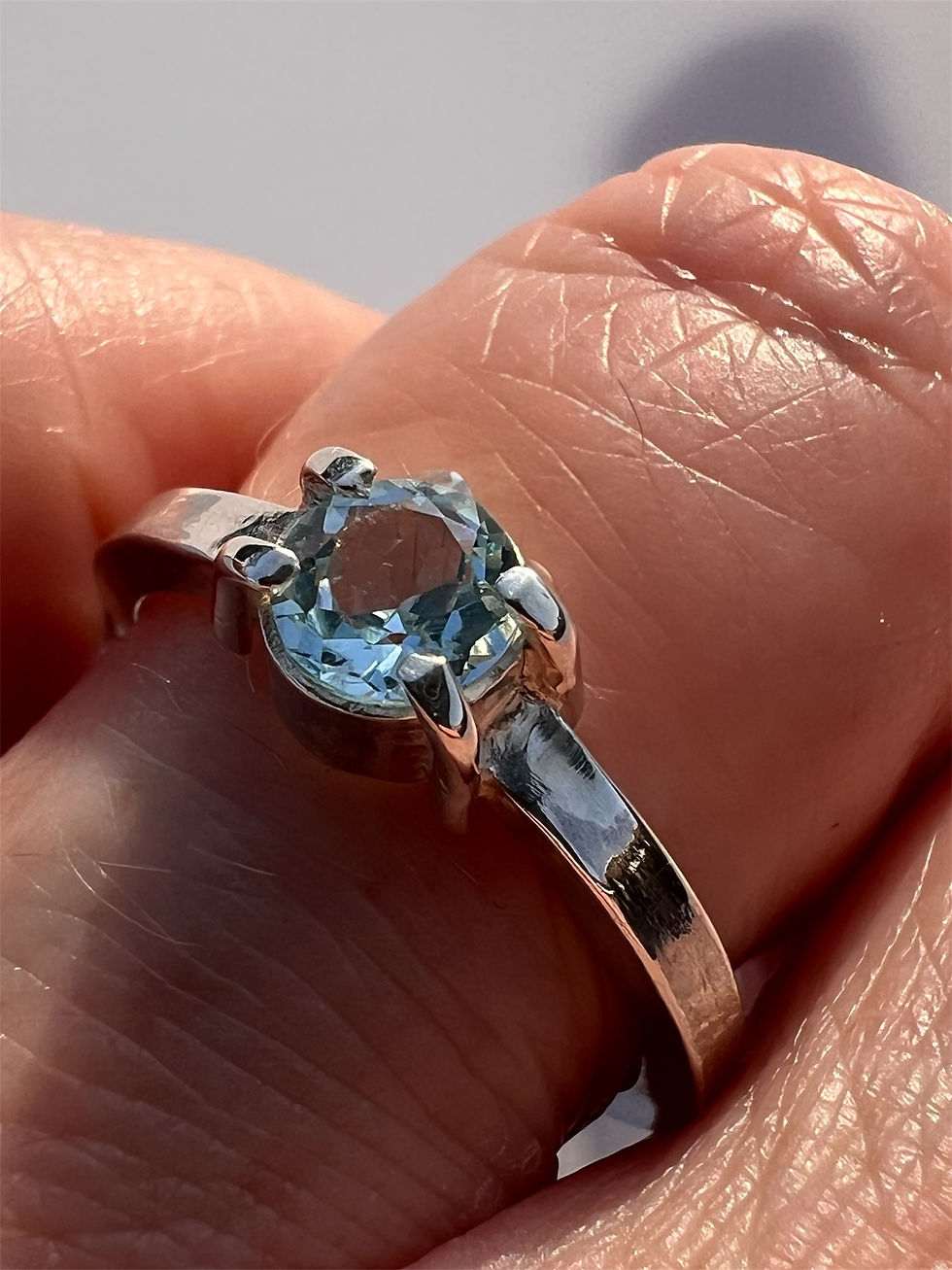 Thumbnail: Topaz Silver Ring