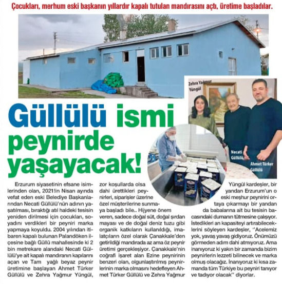 Güllülü Pusula Gazetesin'de