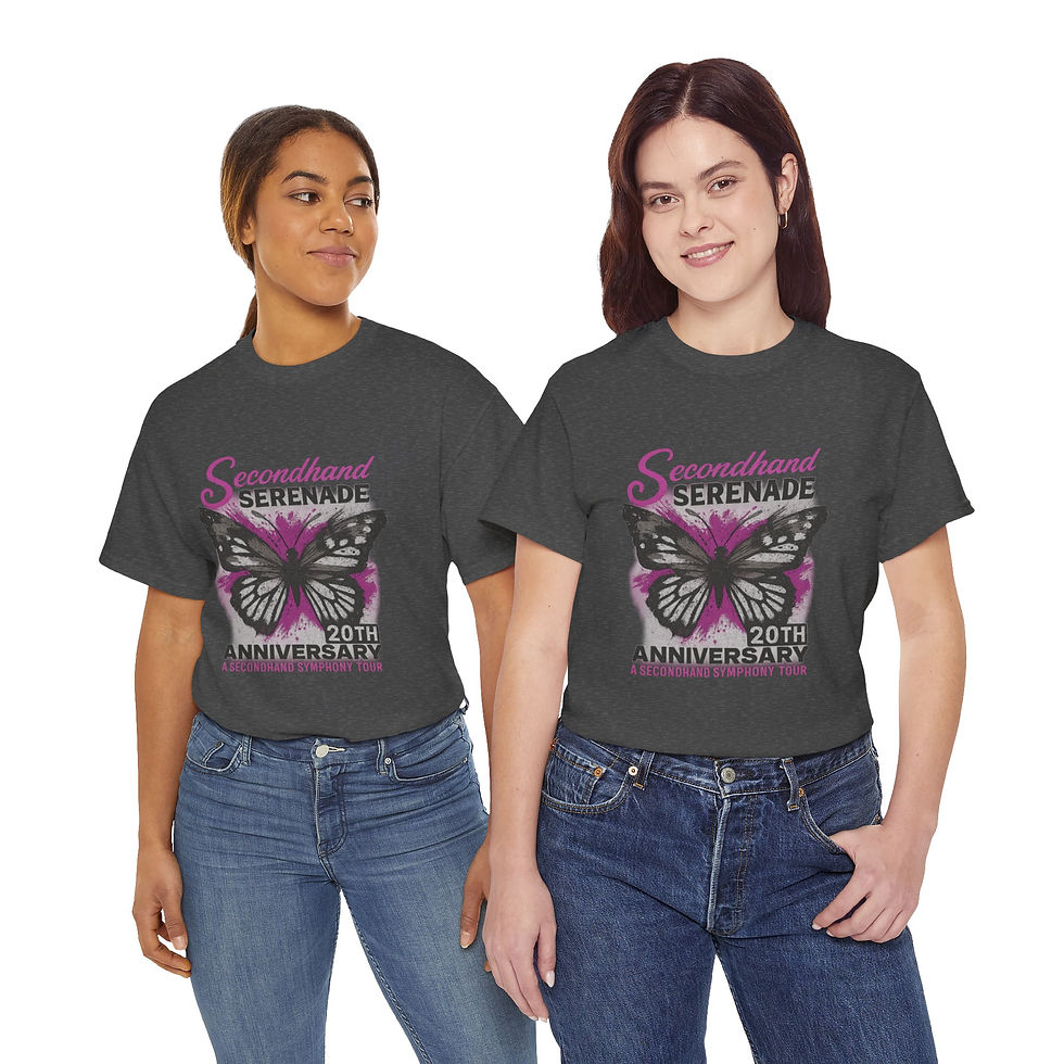 Thumbnail: Secondhand Serenade 20 Year Butterfly Tee