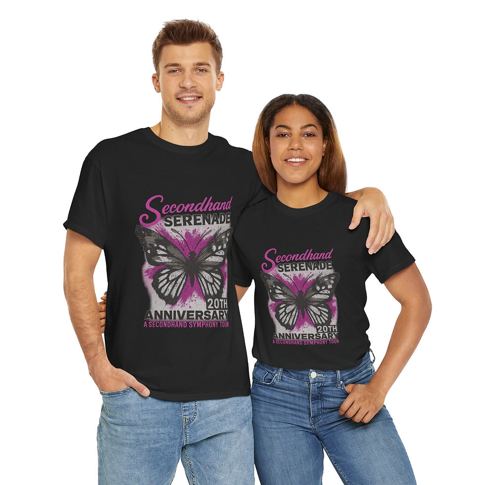 Thumbnail: Secondhand Serenade 20 Year Butterfly Tee