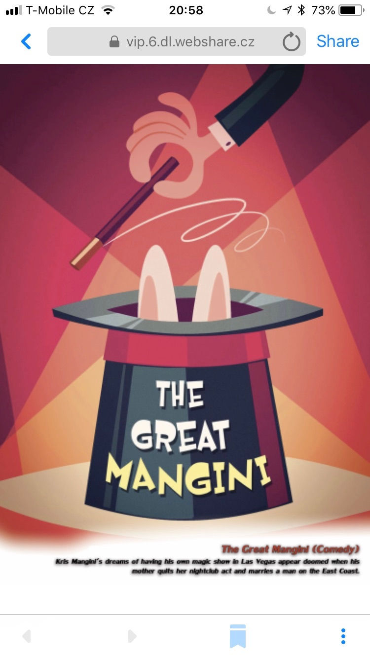 The Great Mangini  (comedy)