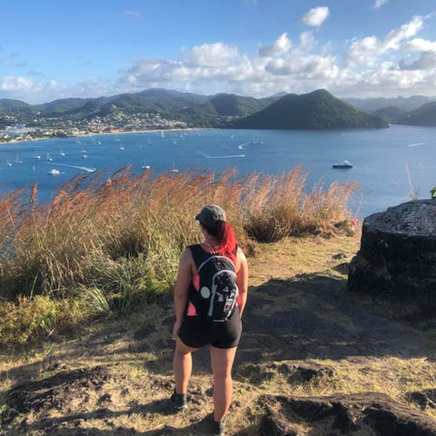 Pigeon Island National Landmark in Gros Islet, Saint Lucia