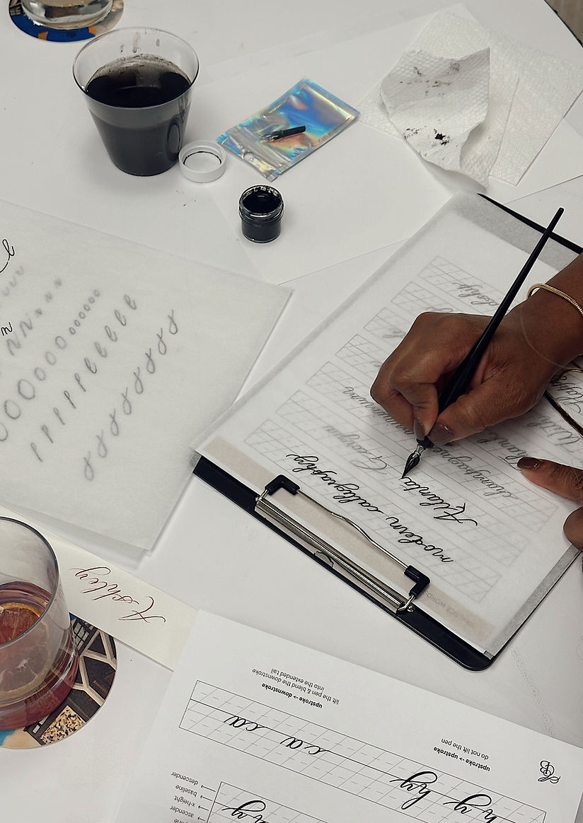 Atlanta Calligraphy Calligraphy Course