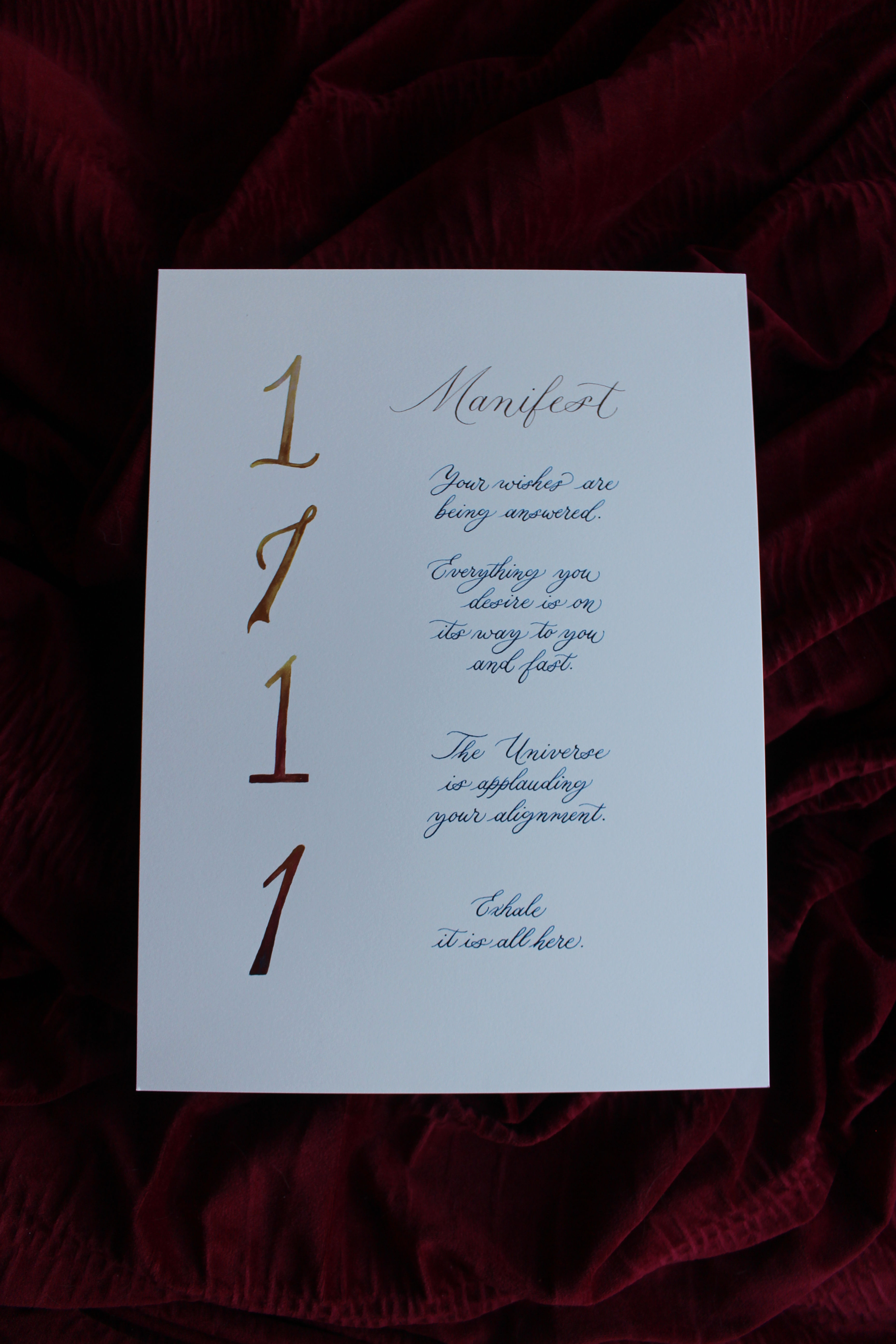 Manifest 1111 | Luxe