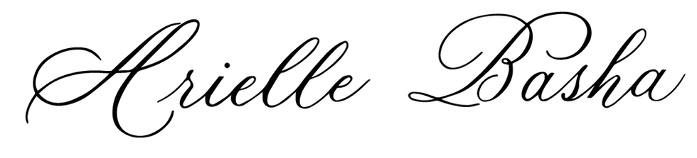 Arielle Basha logo for atlanta calligraphy artist