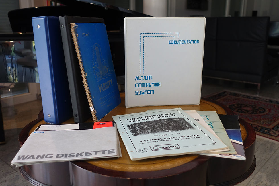 Altair 8080 Manuals
