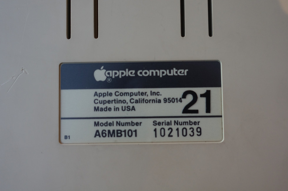 Miniaturbild: Apple Lisa Keyboard