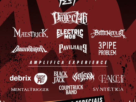 Amplifica Fest estreia celebrando a nova geração do rock e metal nacional em SP