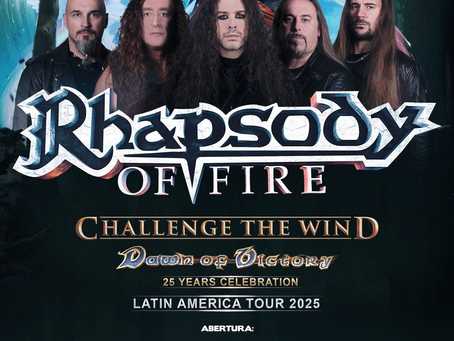Rhapsody Of Fire celebra 25 anos de "Dawn Of Victory" em São Paulo!