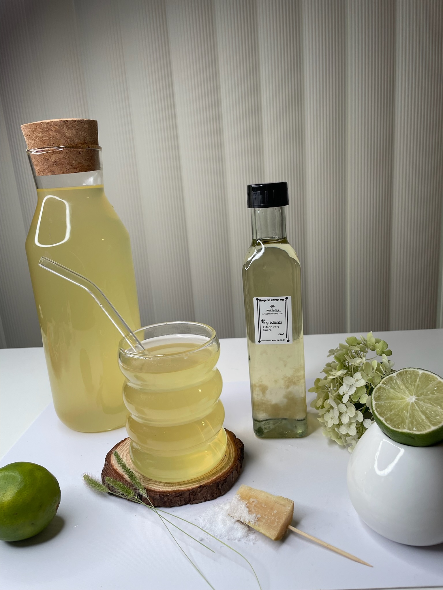 Sirop de citron vert