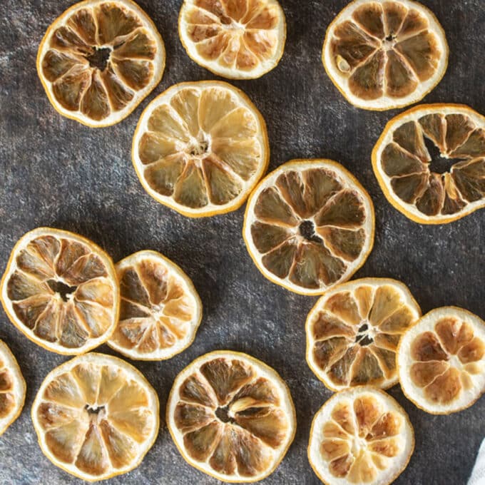 Citrons déshydratés