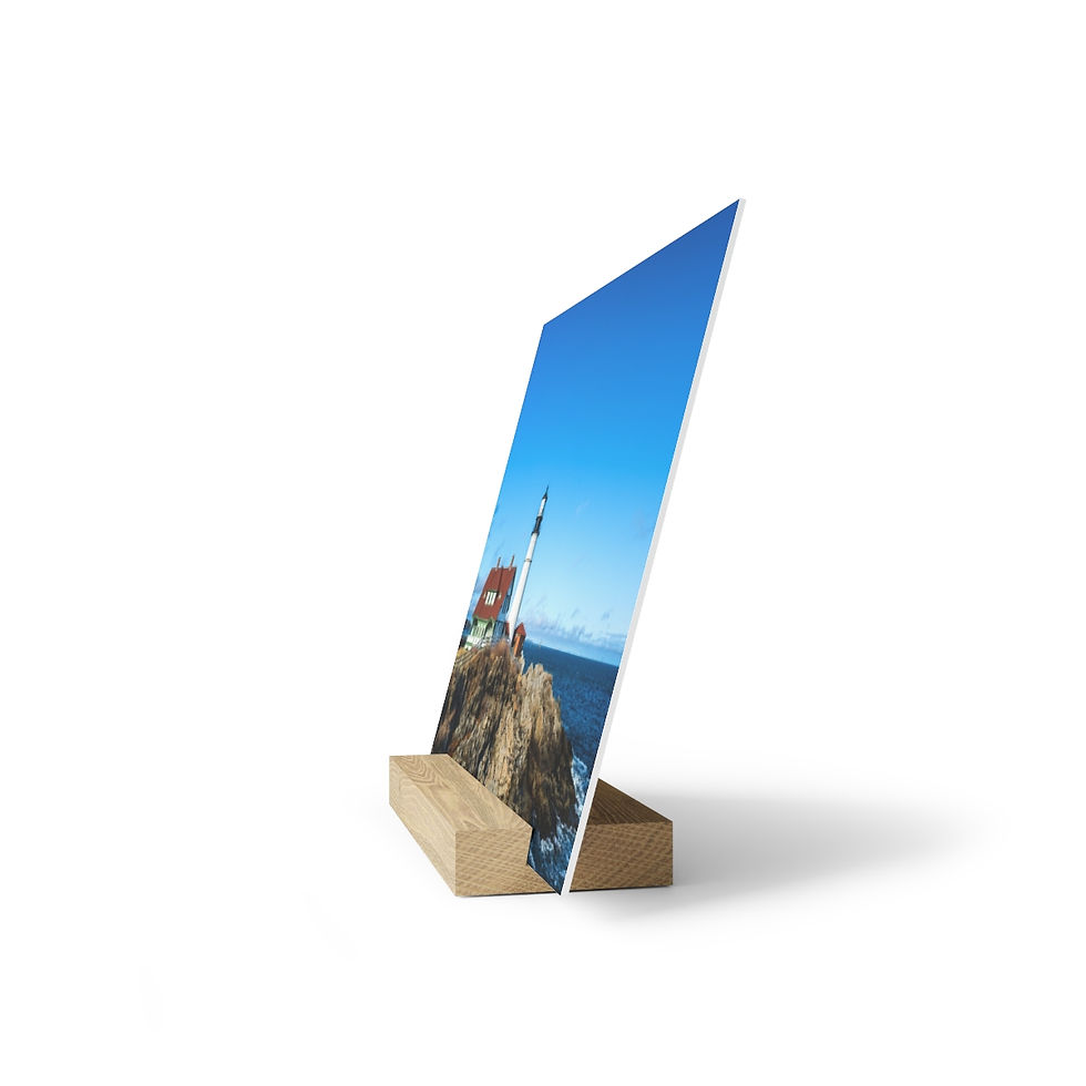 Thumbnail: Portland Head Light Clear Blue - table top