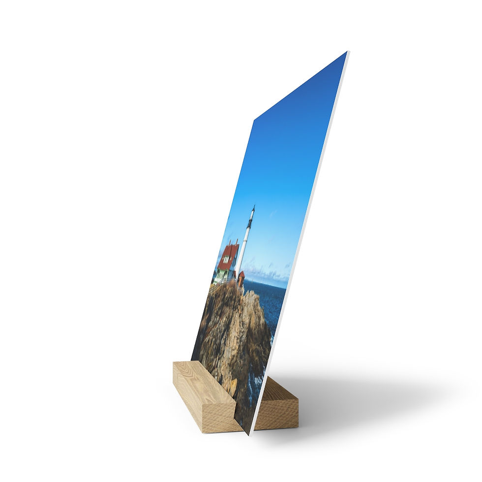 Thumbnail: Portland Head Light Clear Blue - table top
