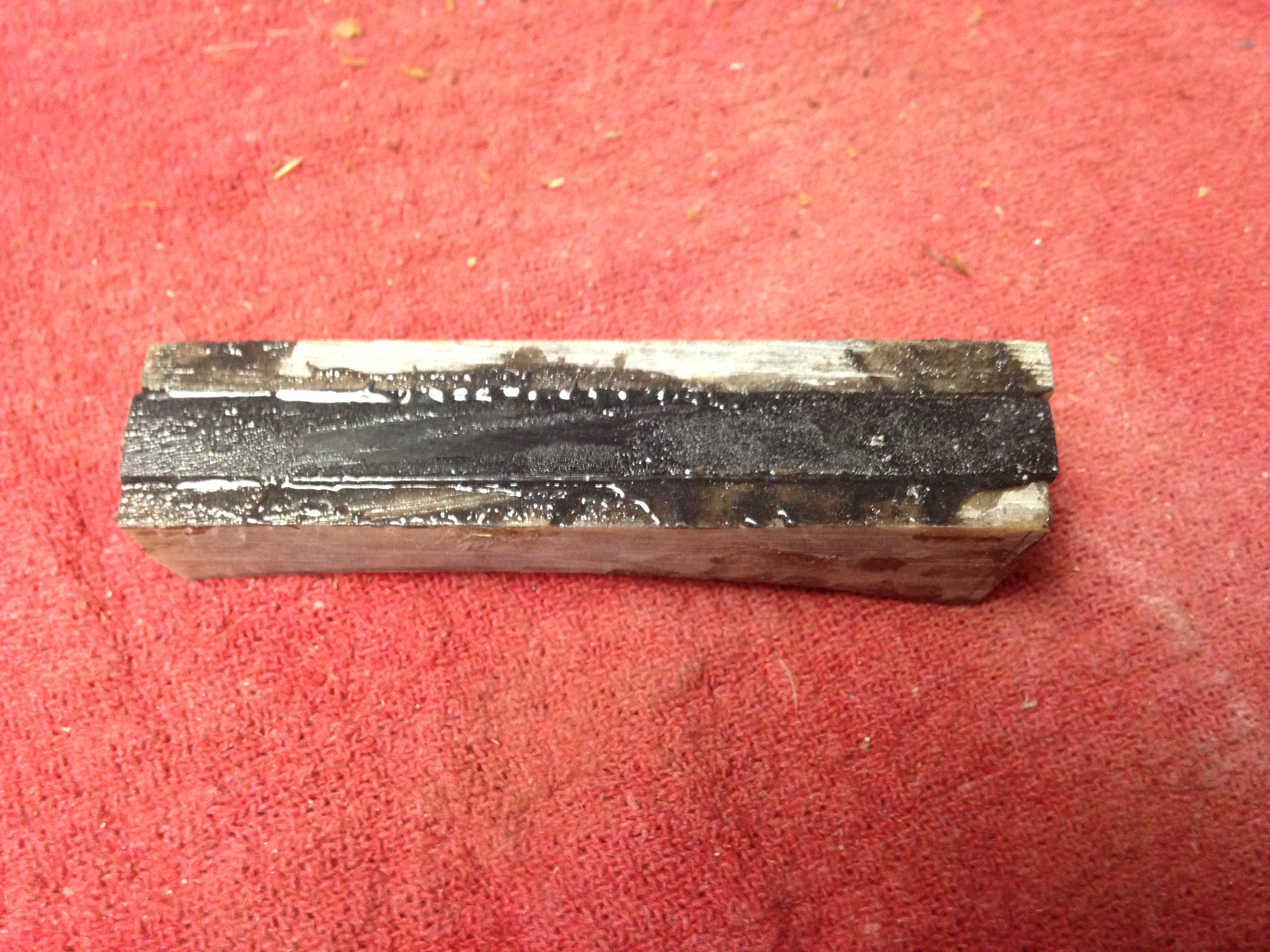 Sides Glued to Body
