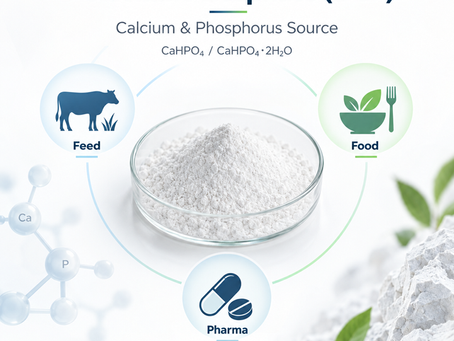 DCP in Focus: Feed, Food and Pharmaceutical Applications