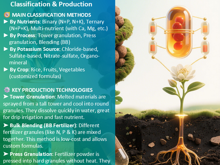 Understanding Compound Fertilizers: Types, Manufacturing Methods, and Application Guidance