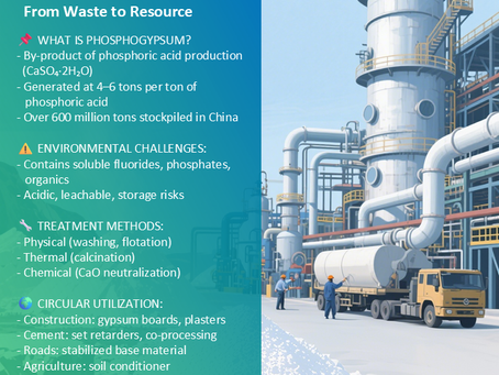 Phosphogypsum: From the Dilemma of 600 Million Tons of Stockpiles to the Path of Green Resource Utilization
