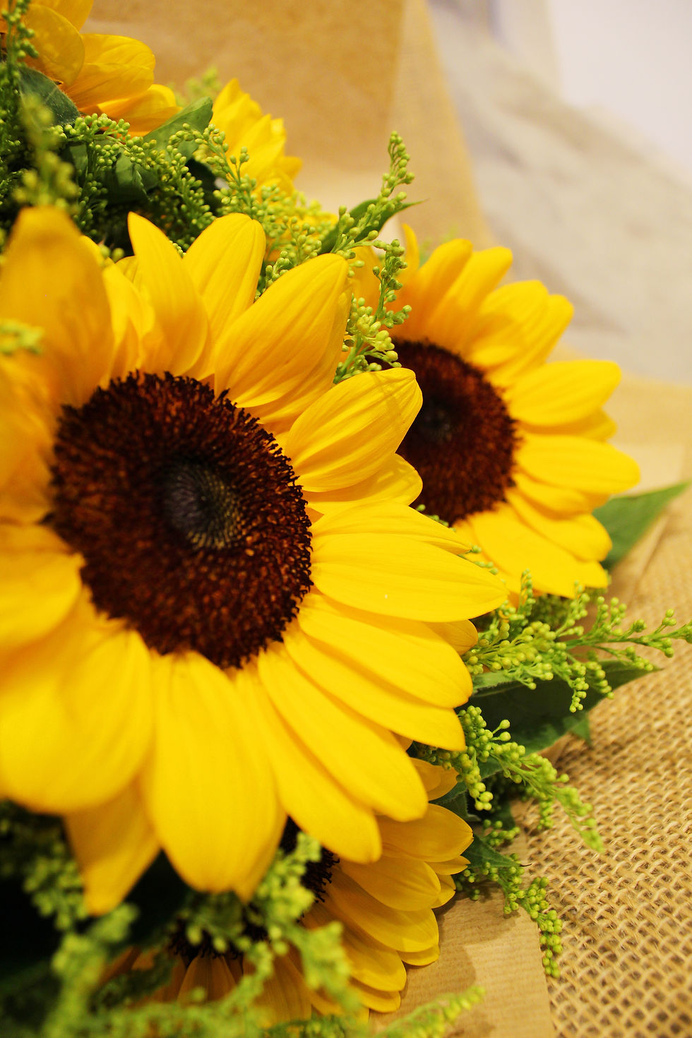 Miniatura: Bouquet de Girassol 10 flores