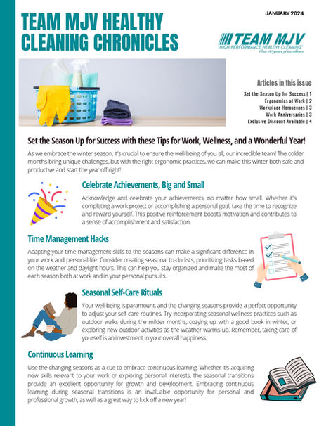 Set the Season Up for Success with these Tips for Work, Wellness, and a Wonderful Year!