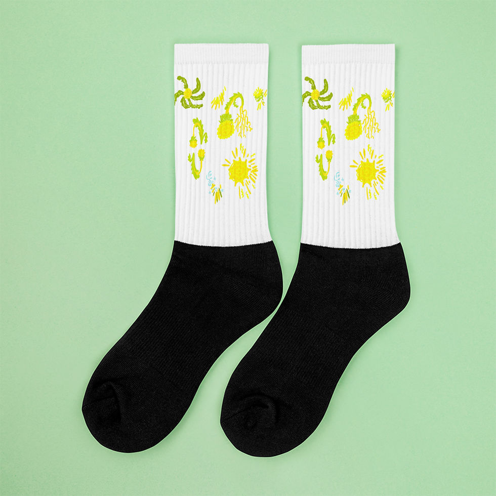 Dandelion Socks