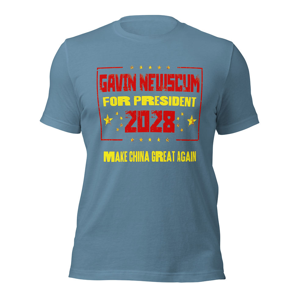 Thumbnail: Gavin Newscum For President 2028: Make China Great Again