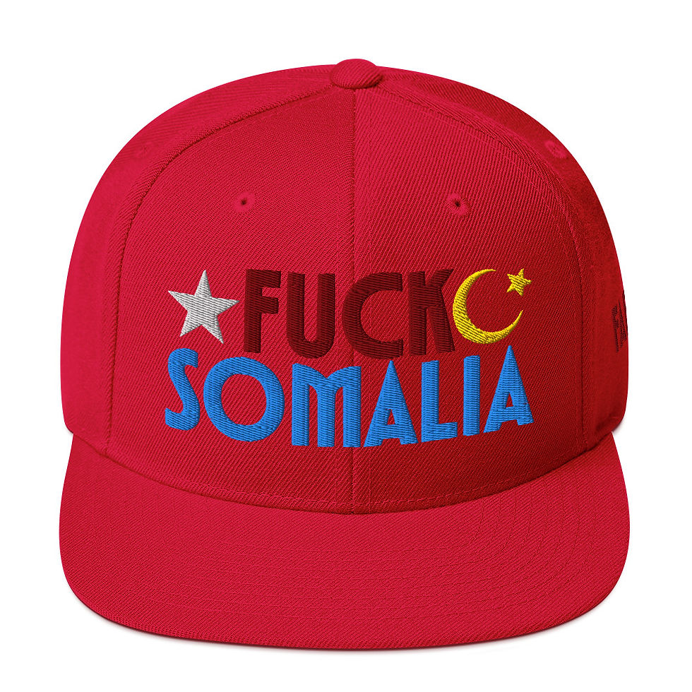 Thumbnail: Fuck Somalia: Snapback Hat