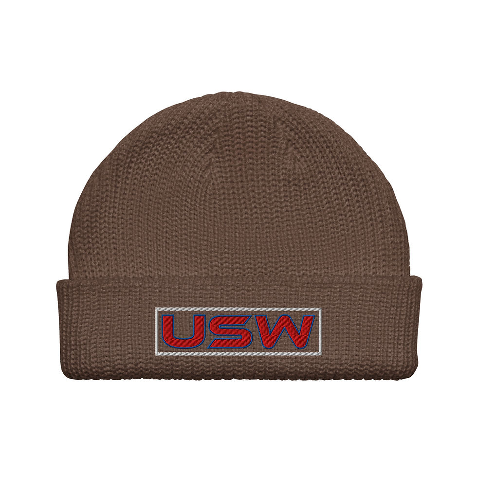 Thumbnail: USW: Embroiled Fisherman Beanie