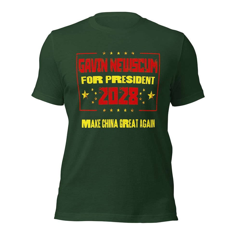 Thumbnail: Gavin Newscum For President 2028: Make China Great Again