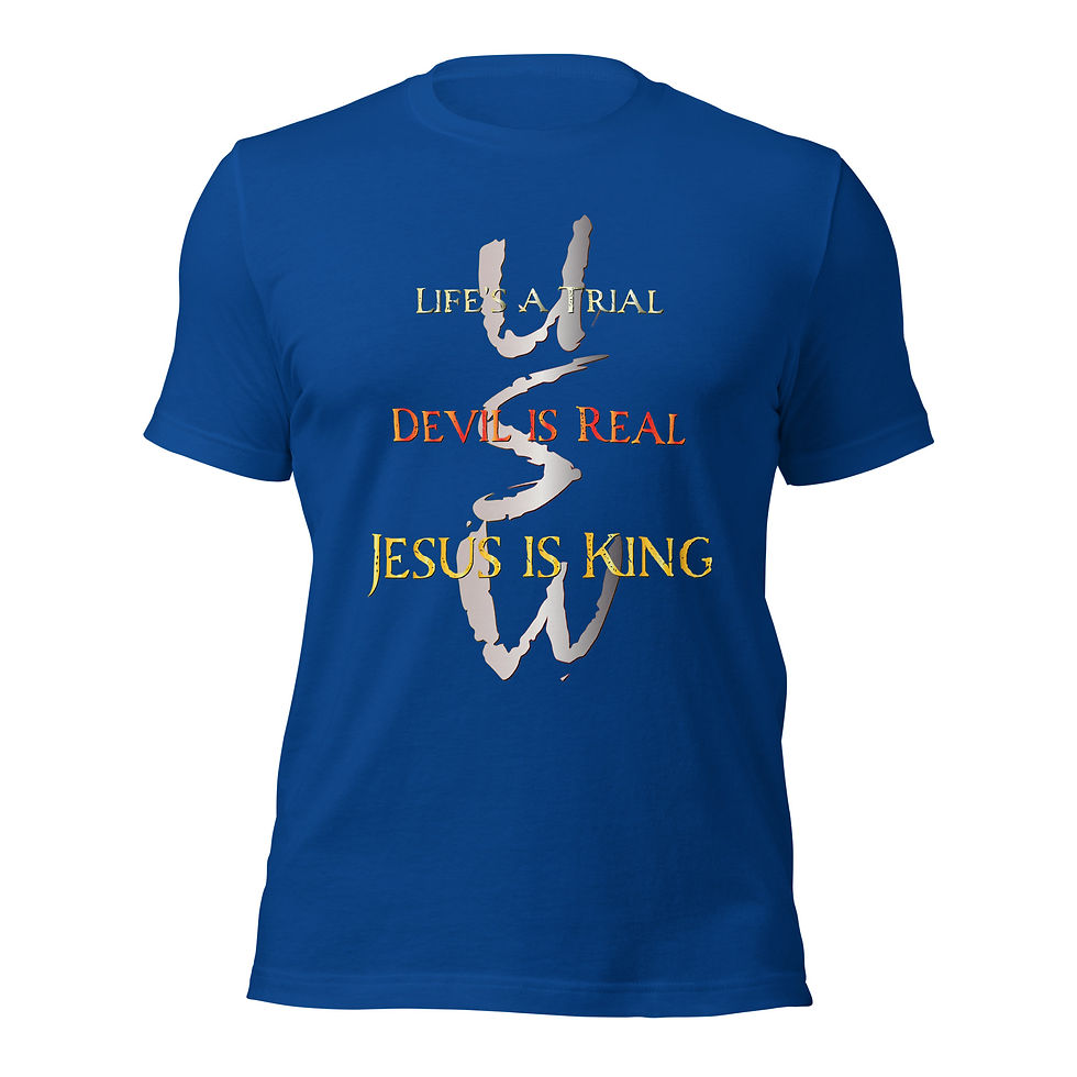Thumbnail: Life's a Trial, Devil is Real, Jesus is King