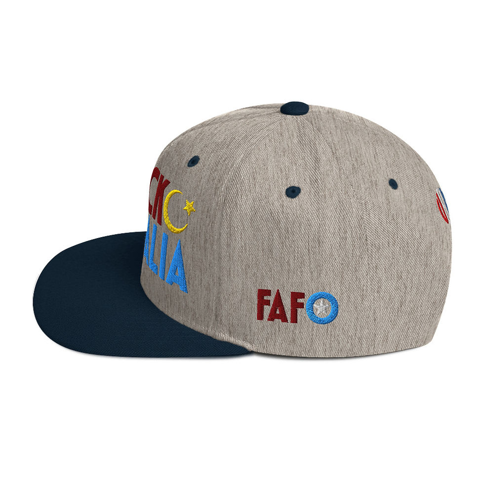 Thumbnail: Fuck Somalia: Snapback Hat