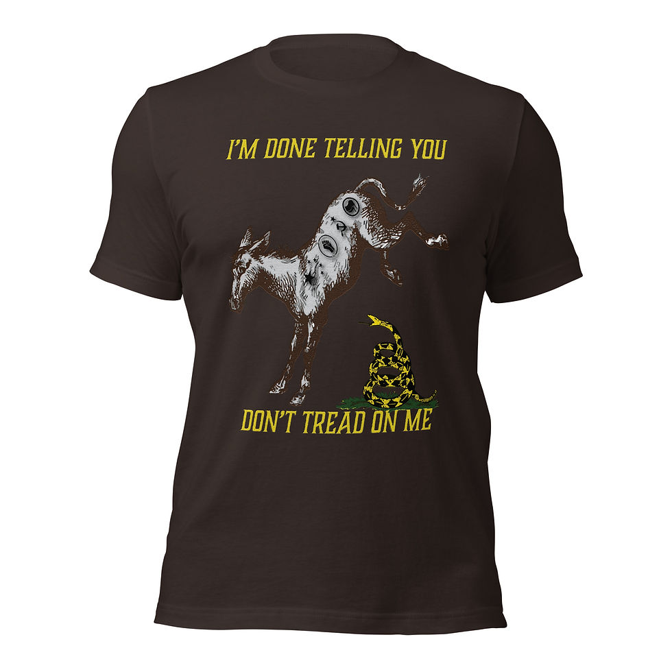 Thumbnail: I'm Done Telling You: Don't Tread On Me